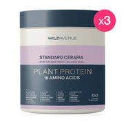 Wild Avenue Standard Ceraria Plant Protein 18 Amino Acids Sweet Potato Flavor 450g x 3pcs