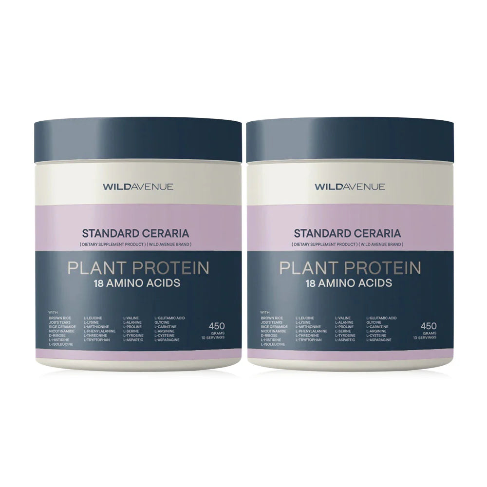 Wild Avenue Standard Ceraria Plant Protein 18 Amino Acids Sweet Potato Flavor 450g x 2pcs