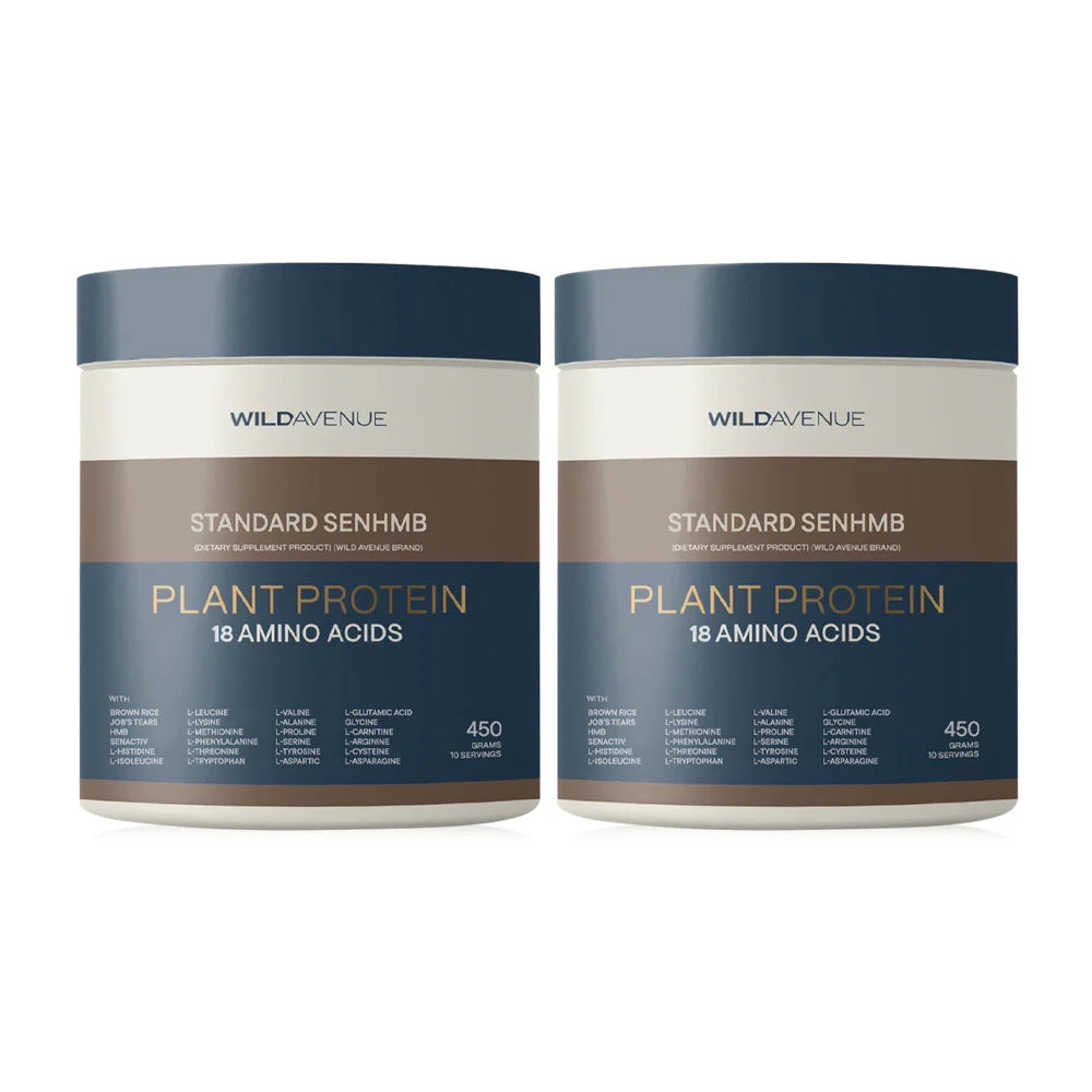Wild Avenue Standard Senhmb Plant Protein 18 Amino Acids 450g x 2pcs