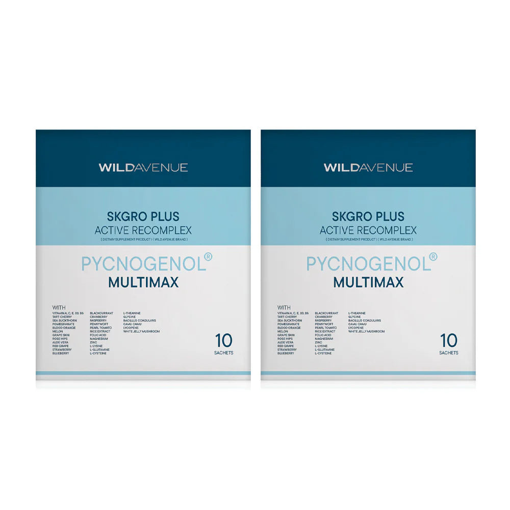 Wild Avenue Skgro Plus Active Recomplex Dietary Supplement 10 Sachets x 2pcs