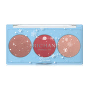 Srichand Snowy Dreams Cheek Palette 9g #03 Crimson Chill