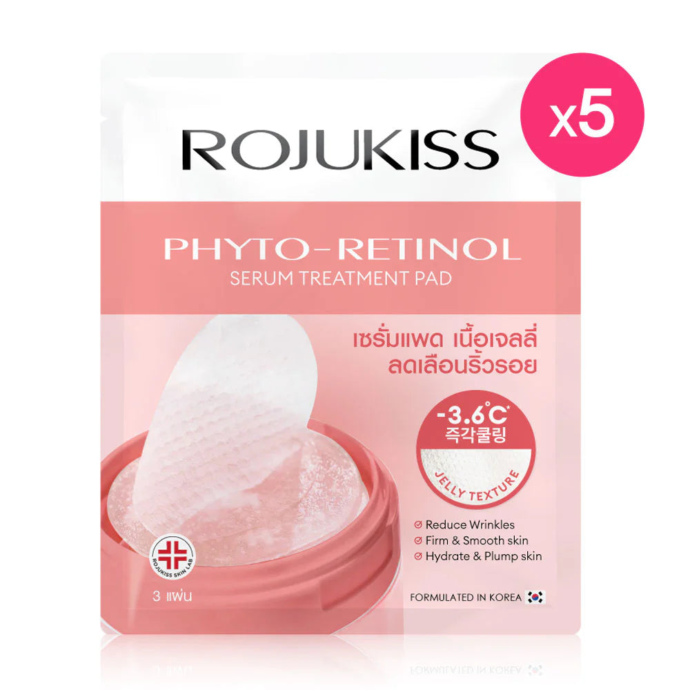 Rojukiss Phyto-Retinol Serum Treatment Pad 7g x 5pcs