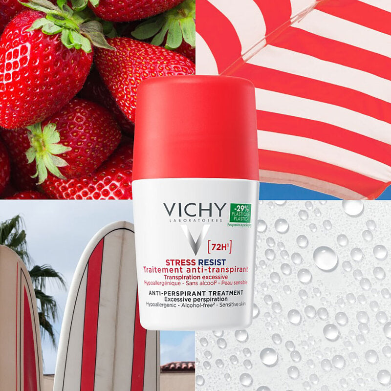 Vichy Deodorant Stress Resist Anti-Perspirant Treatment Roll-On 50ml