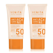 Venita Anti-Acne Care Sunscreen SPF50 PA+++ 30ml x 2pcs