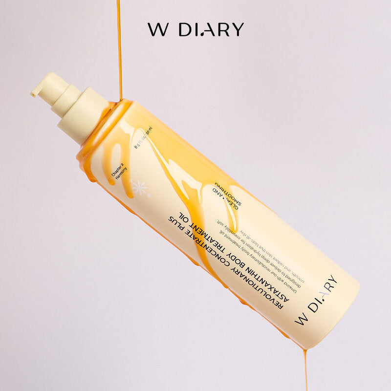 W Diary Revolutionary Concentrate Plus Astaxanthin Body Treatment Oil 250ml