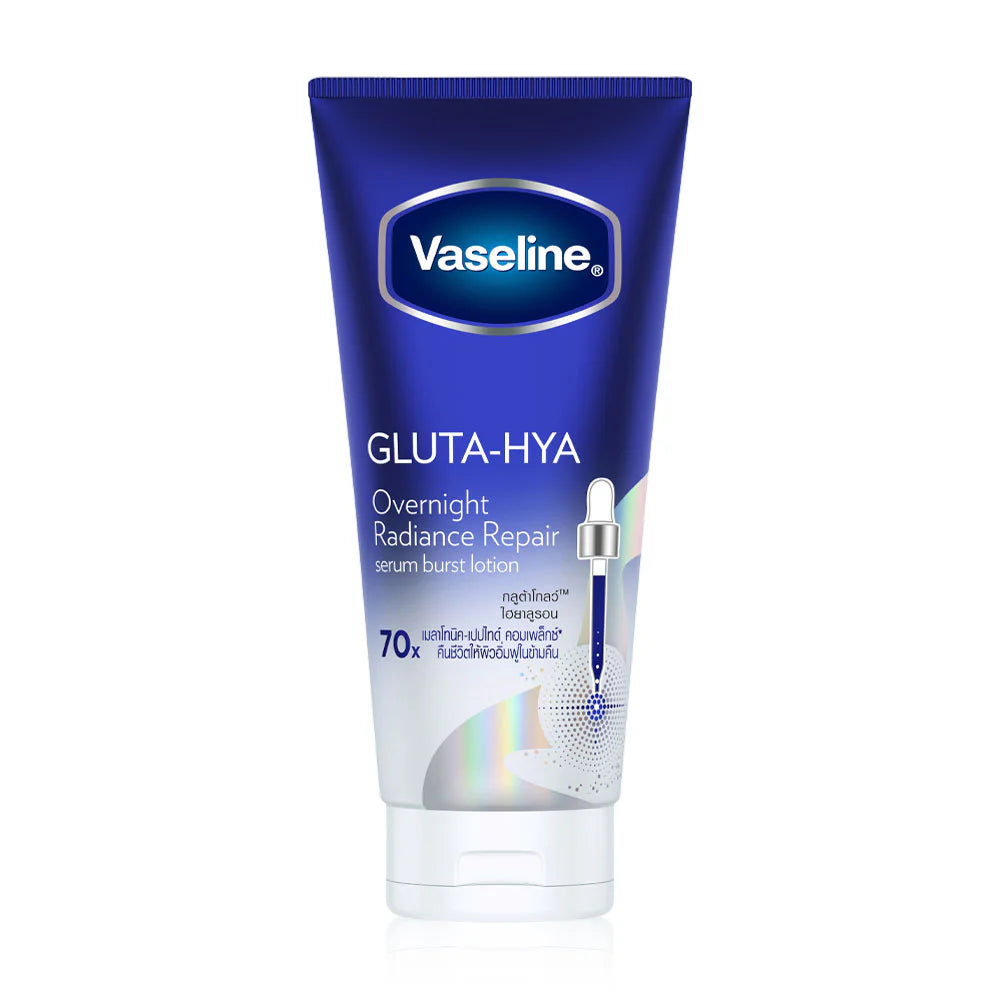 Vaseline Gluta-Hya Overnight Radiance Repair Serum Burst Lotion 300ml
