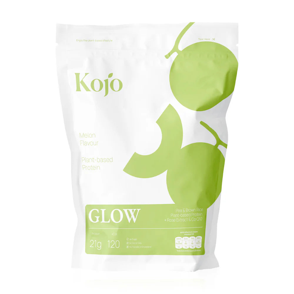 KOJO Glow Plant Based Protein 510g #Melon Flavour