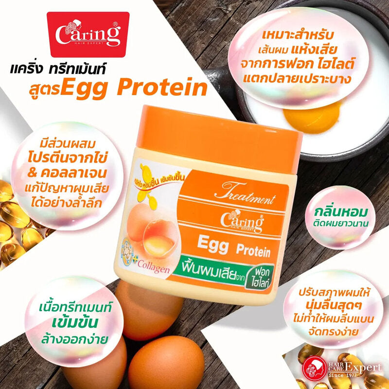 Caring Treatment Egg Protein 500ml