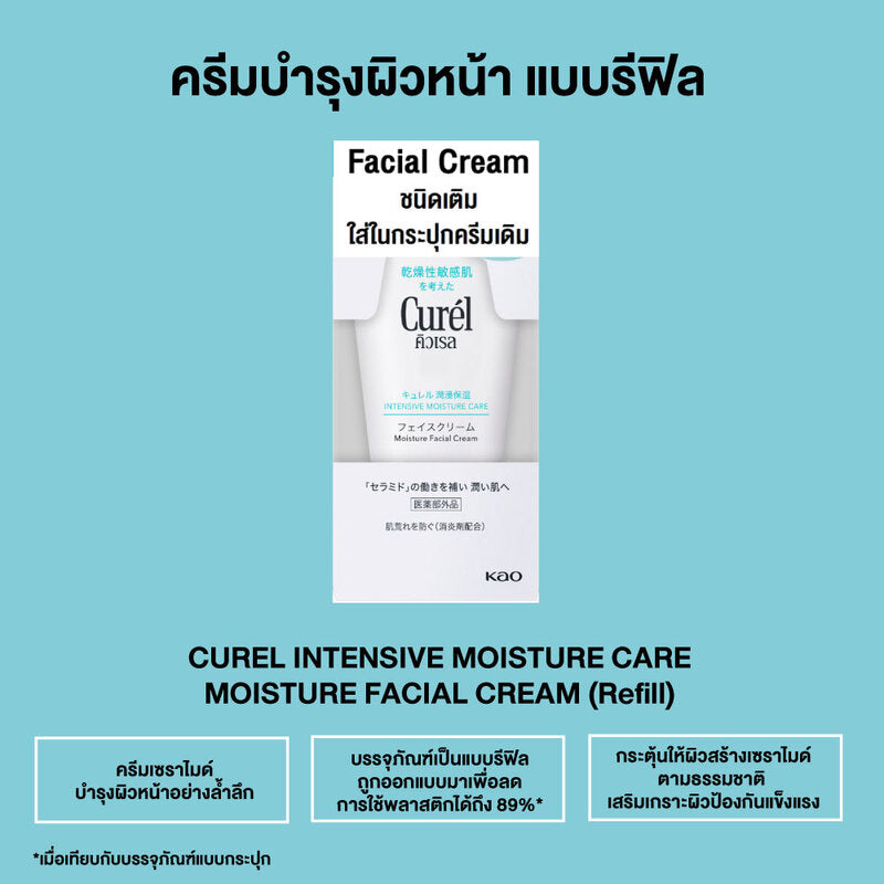 Curel Intensive Moisture Care Facial Cream Refill 36g
