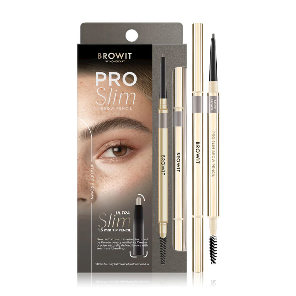 Browit Pro Slim Brow Pencil 0.06g #Taupe Brown