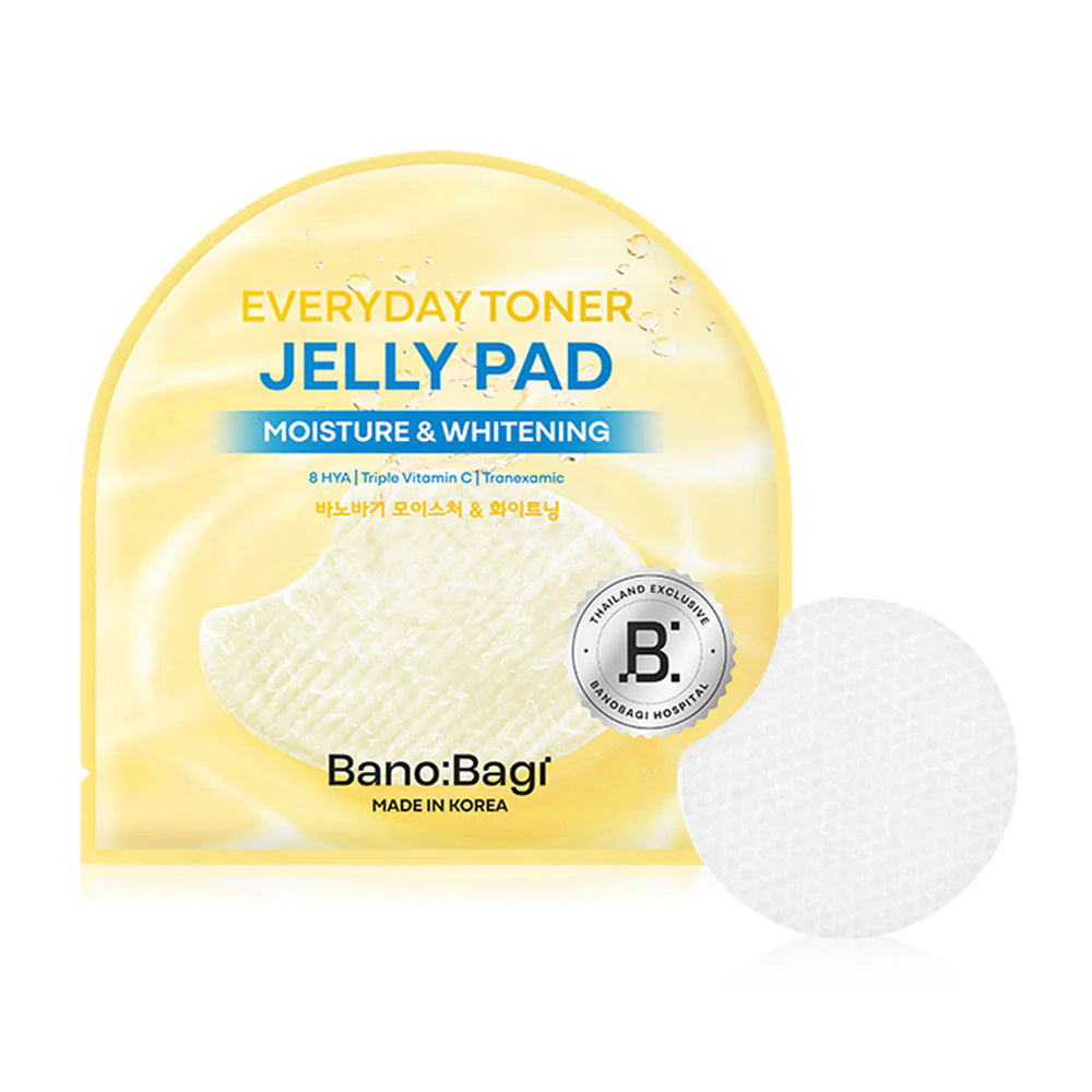 BANOBAGI Everyday Toner Jelly Pad Moisture & Whitening 10ml [4 Pads]