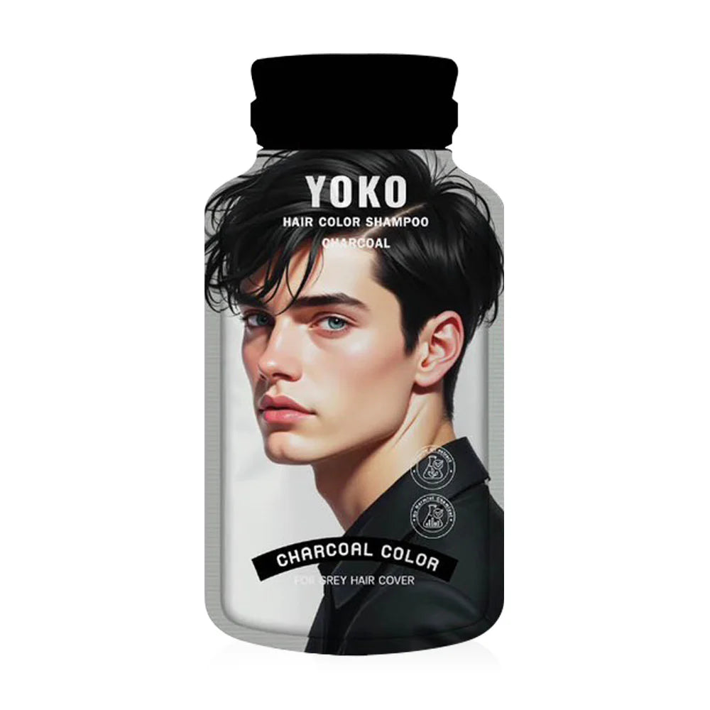 YOKO Hair Color Shampoo 30ml - Charcoal