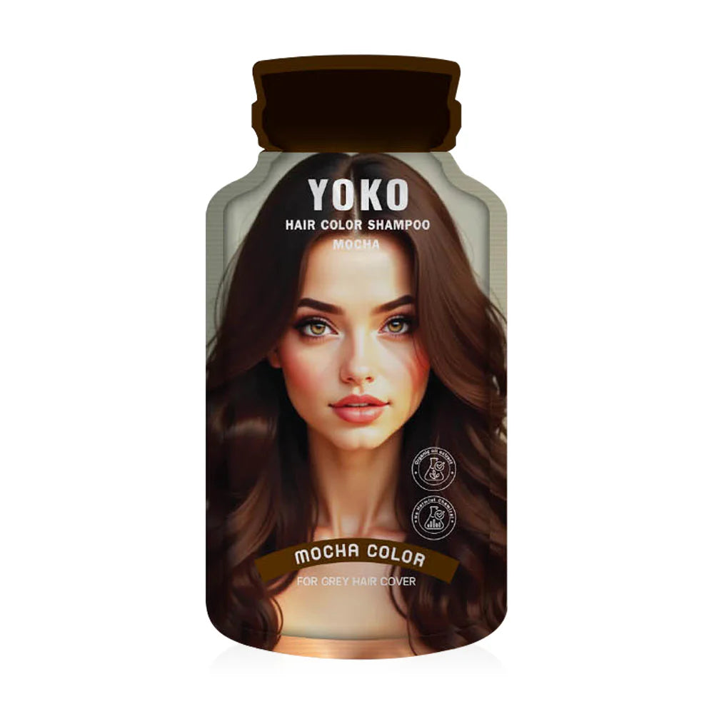 YOKO Hair Color Shampoo 30ml #Mocha