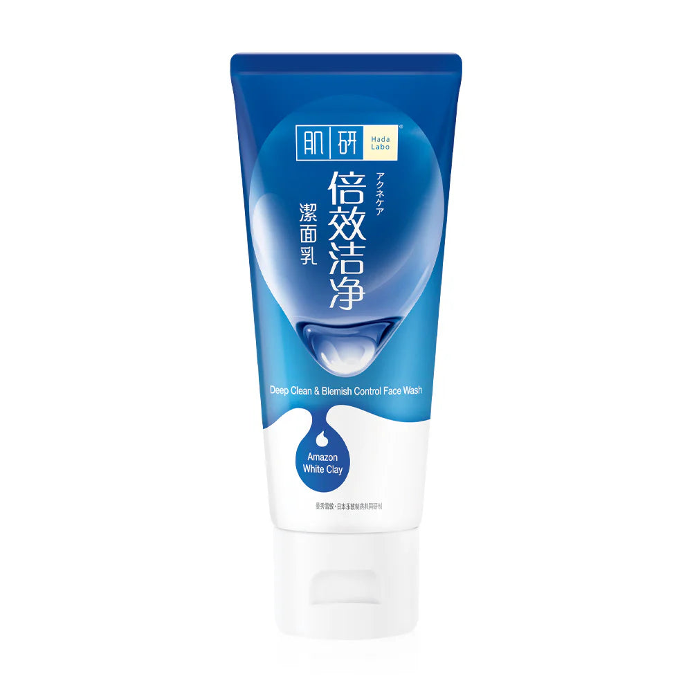 Hada Labo Deep Clean & Blemish Control Face Wash 100g