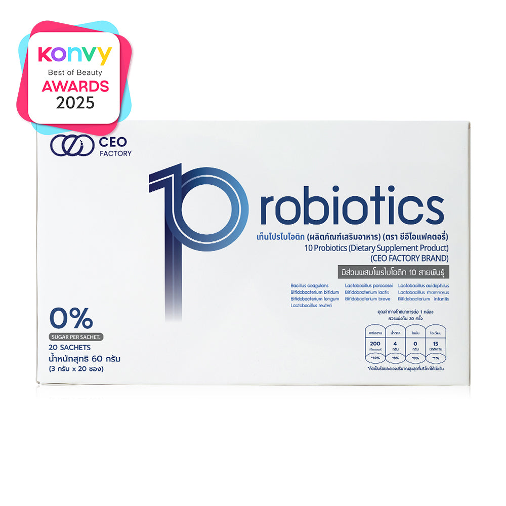 CEO Factory 10Probiotics 20 Sachets