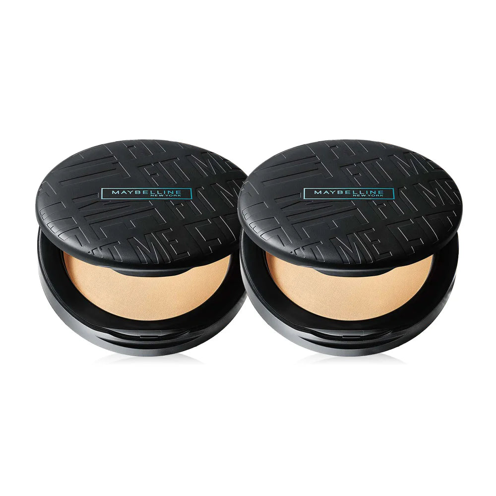 Maybelline New York Fit Me Matte Poreless Compact Oil Control Powder SPF32 PA 6g x 2pcs #126