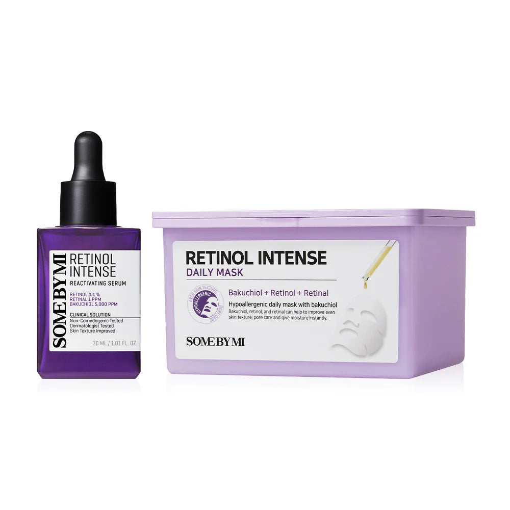 Some By Mi Retinol Intense Reactivating Serum 30ml + Retinol Intense Daily Mask [30 Sheets]