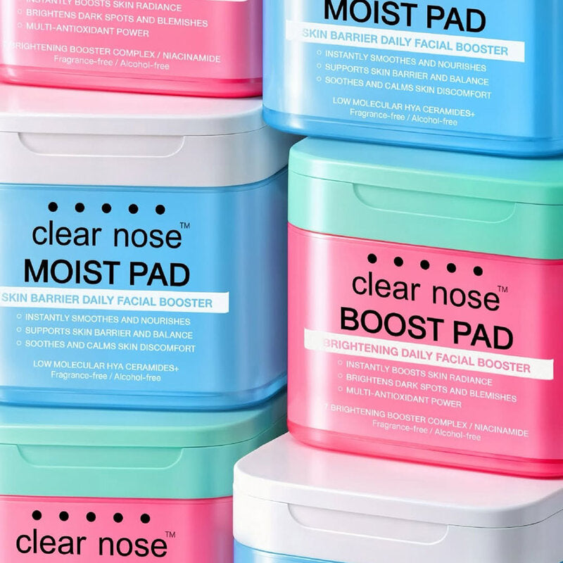 CLEAR NOSE Moist Pad Skin Barrier Daily Facial Booster 80 Pads