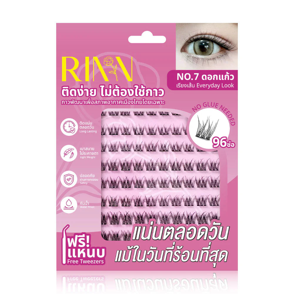 RINN Self-Adhesive Eyelashes 96pcs #07 Dokkaew