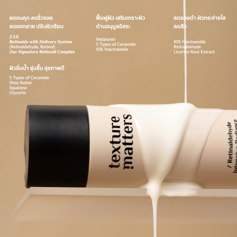 Texture Matters Retinaldehyde Intensive Radiance Resurfacing Body Serum 150ml