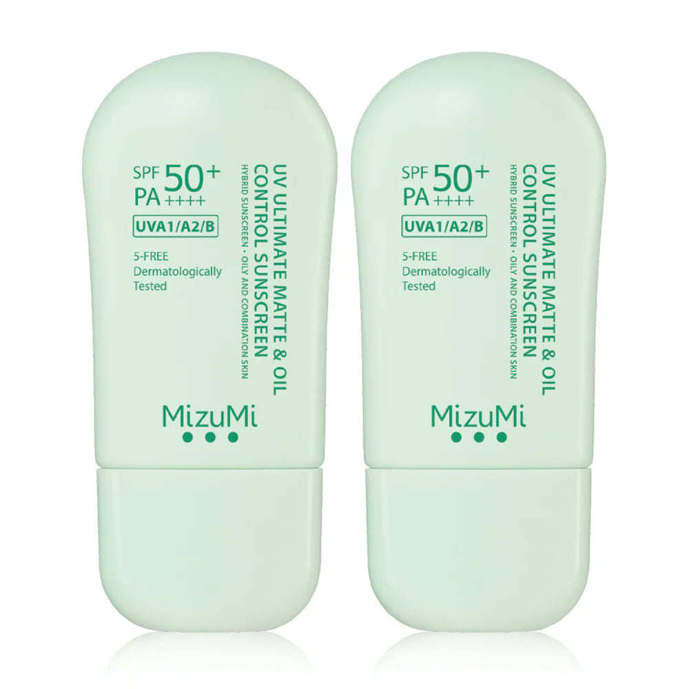 MizuMi UV Ultimate Matte & Oil Control Sunscreen 40g x 2pcs