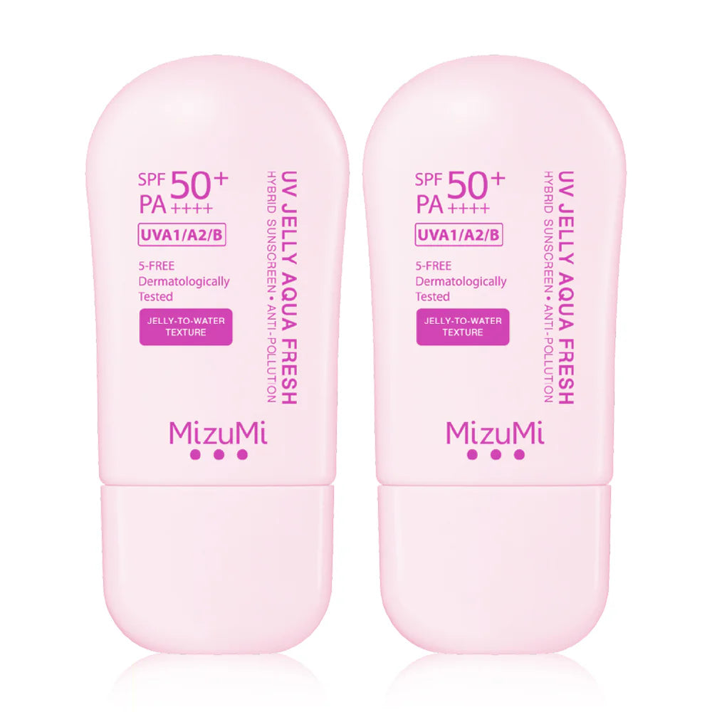 Mizumi UV Jelly Aqua Fresh SPF50+ PA++++ Sunscreen 40g x 2pcs
