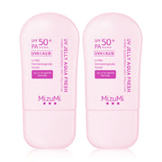 Mizumi UV Jelly Aqua Fresh SPF50+ PA++++ Sunscreen 40g x 2pcs