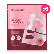 EQQUALBERRY Collagen Pore-Tight Up Hydrogel Mask 30g x 6pcs
