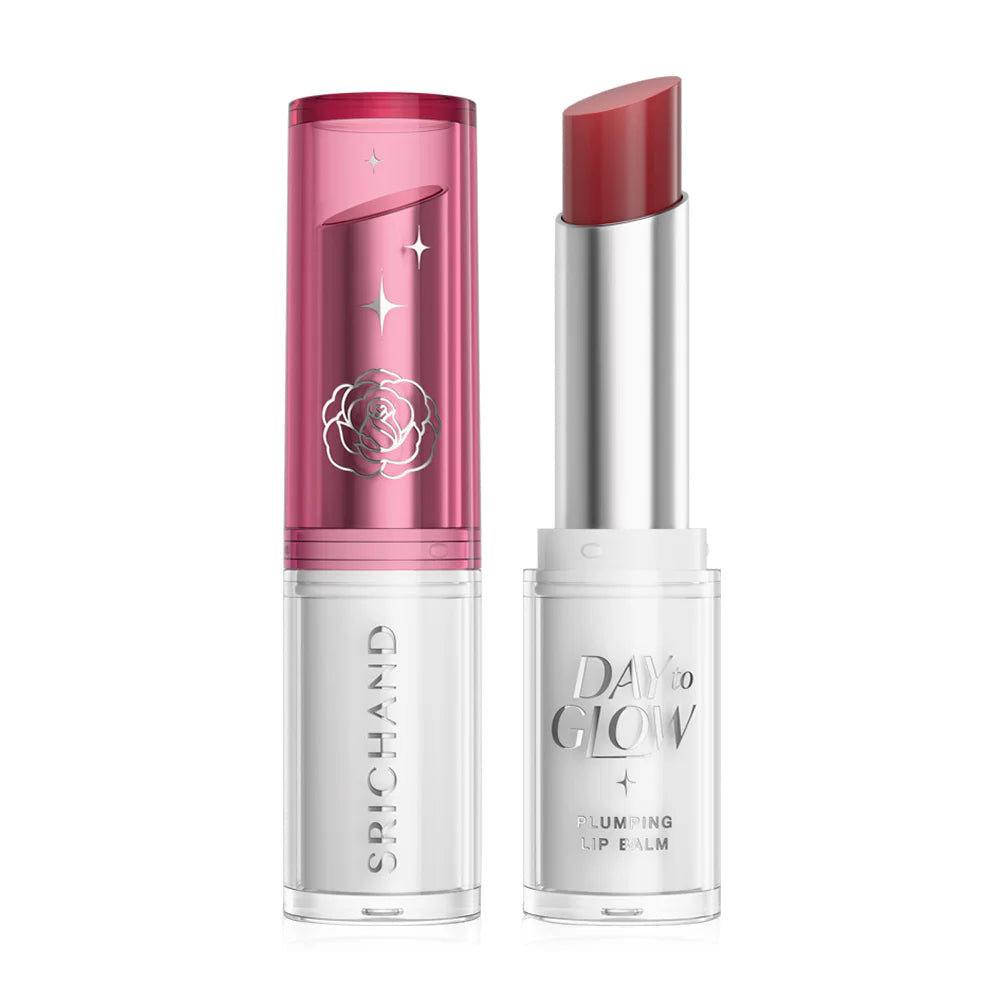 Srichand Day To Glow Plumping Lip Balm 3.2g Shade #04 Wednesday Cheer