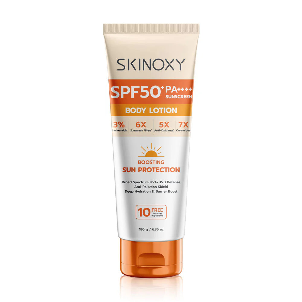 Skinoxy Pro Sun Protection Body Lotion SPF50+ PA++++ 180g