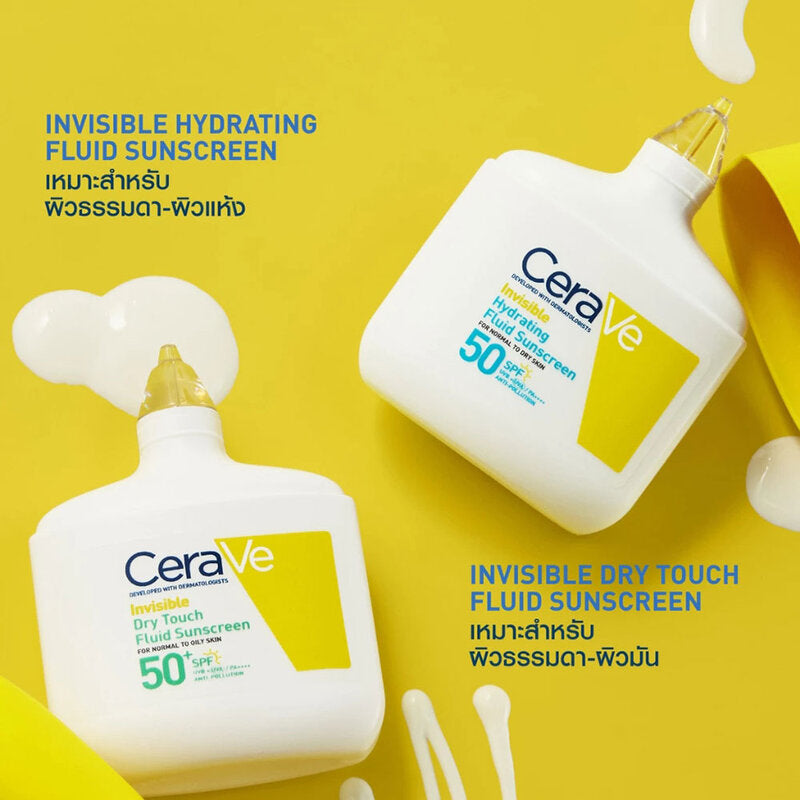 CeraVe Invisible Hydrating Fluid Sunscreen 50ml