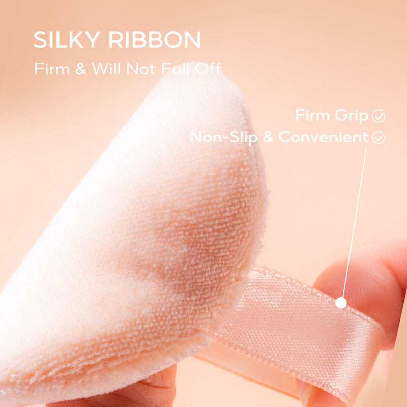 Oni Round Powder Puff 2pcs