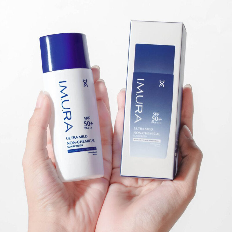 I.M.U.RA Ultra Mild Non-Chemical 100% Sunscreen SPF50+ PA++++ 40ml