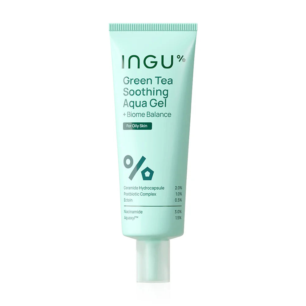 INGU Skin Green Tea Soothing Aqua Gel + Biome Balance 100ml