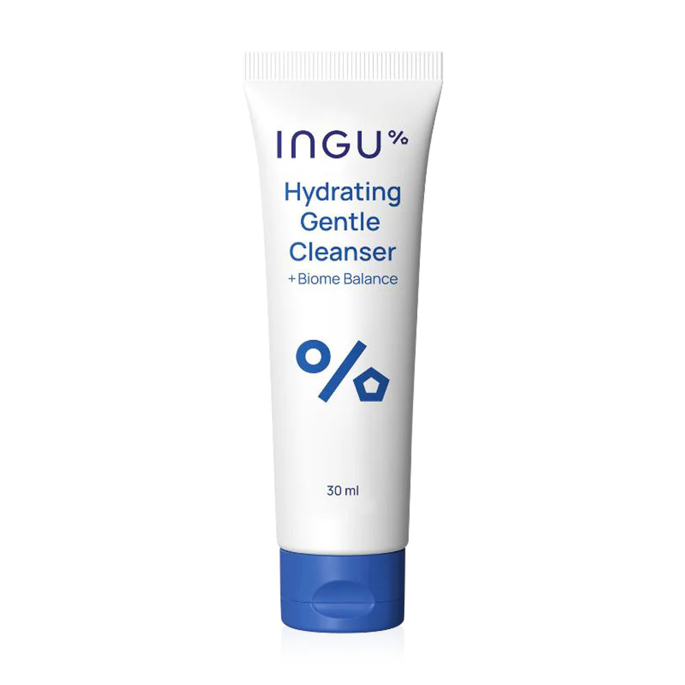 INGU Skin Hydrating Gentle Cleanser + Biome Balance Travel 30ml