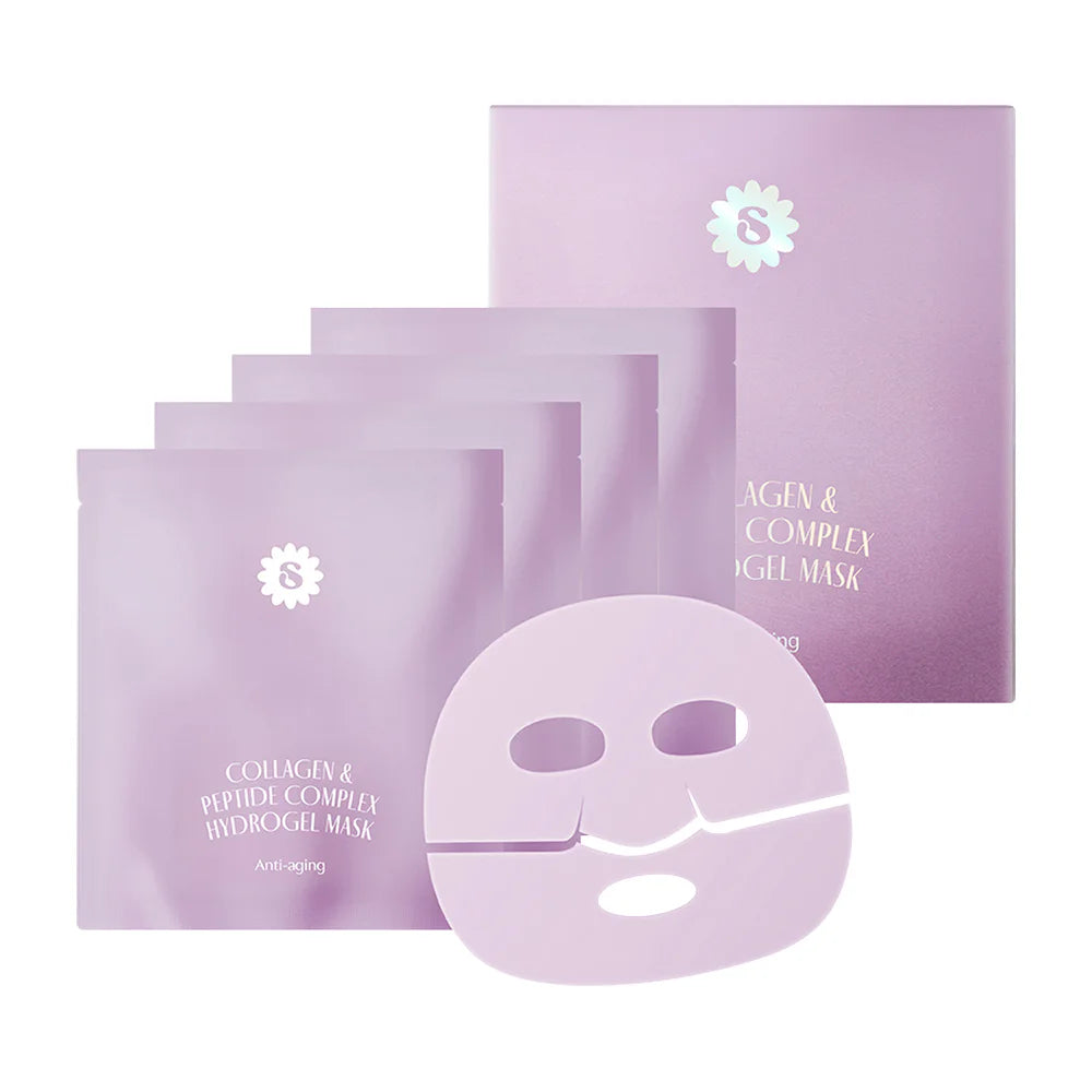 SUPERMOM Collagen & Peptide Complex Hydrogel Mask 32g x 4 Sheets