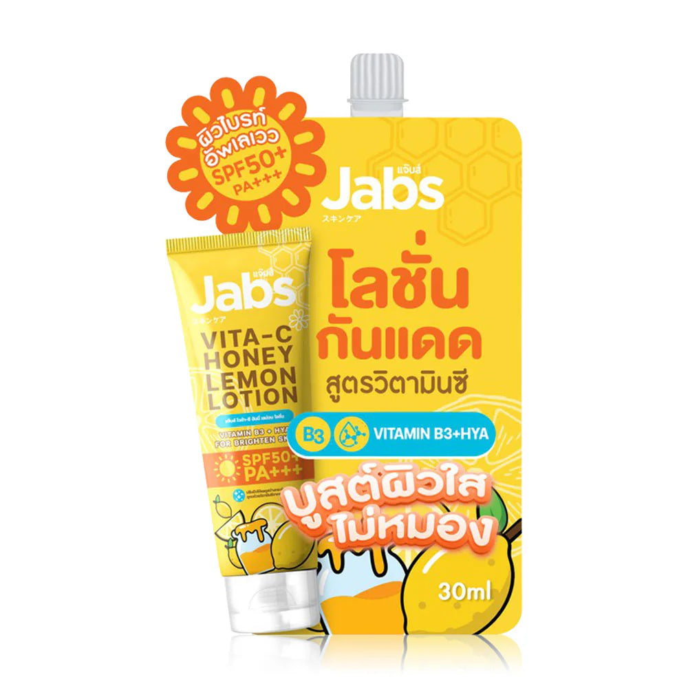 Jabs Vita-C Honey Lemon Lotion SPF50+ PA+++ 30ml