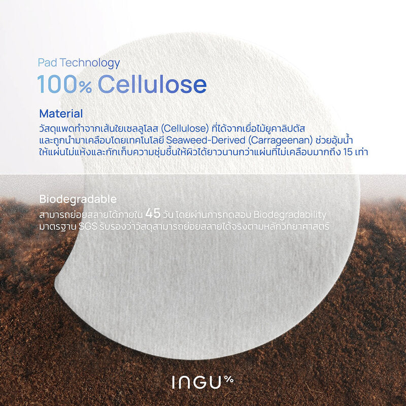 INGU Hydrating Skinlock Cooling Pad 80 Pads
