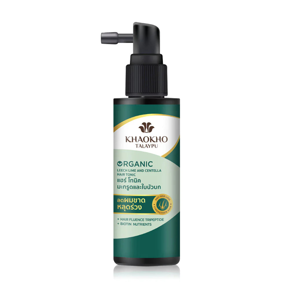 Khaokho Talaypu Hair Tonic Anti Hair Loss Leech Lime And Centella 80ml