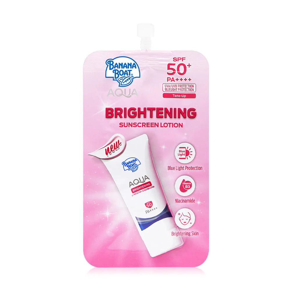 Banana Boat Aqua Brightening UV Protection Sunscreen Lotion SPF50+ PA++++ 7ml