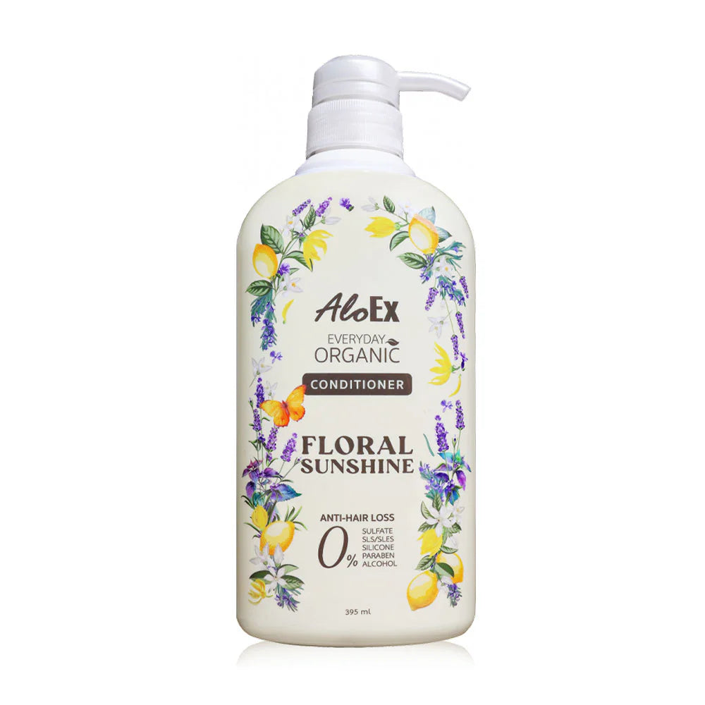 AloEx Everyday Organic Conditioner Floral Sunshine 395ml