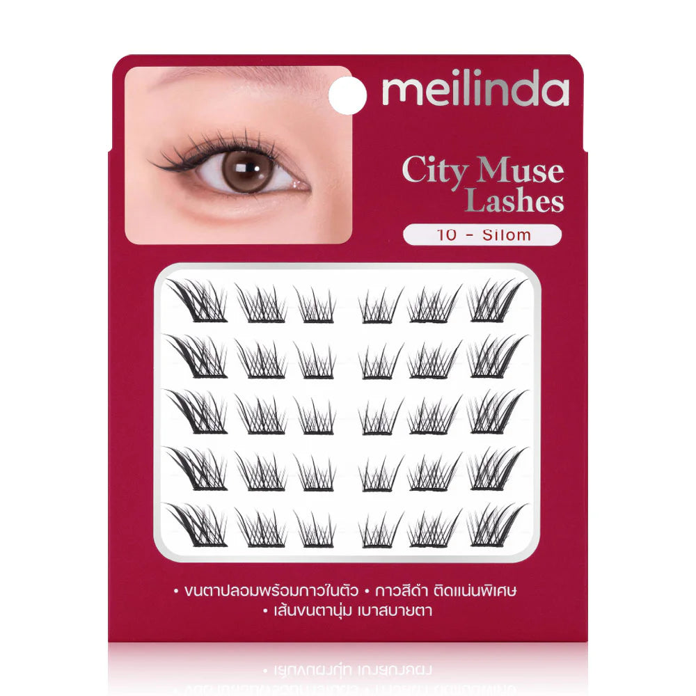 Mei Linda City Muse Lashes 6 Rows - #No.10 Silom