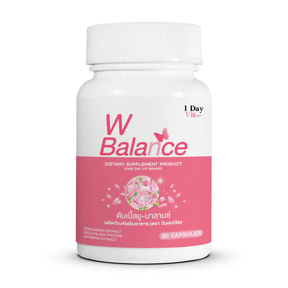 1 Day Vit W Balance 30 Capsules