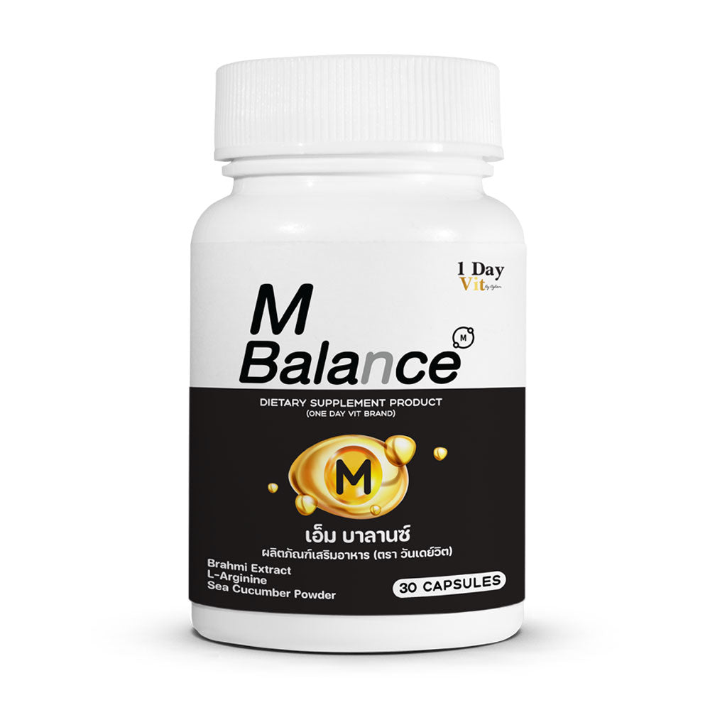 1 Day Vit M Balance 30 Capsules