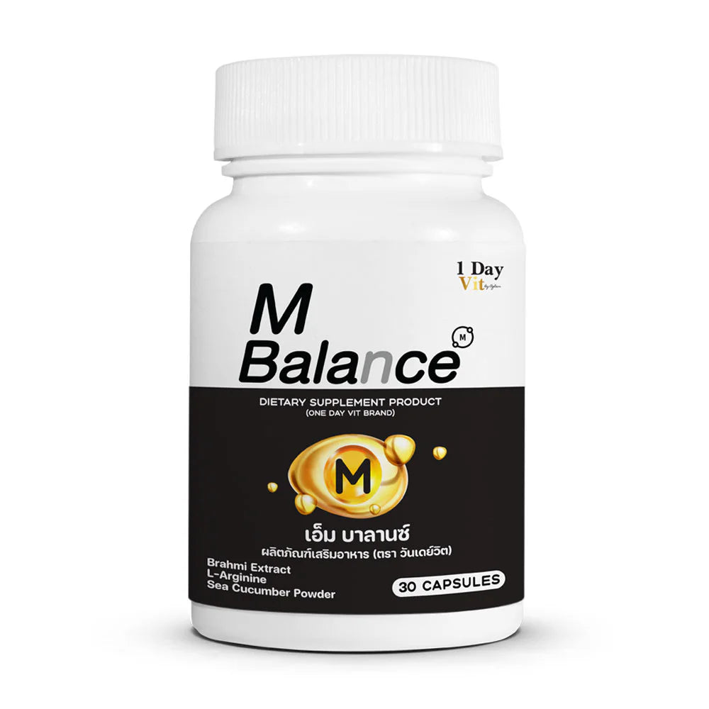 1 Day Vit M Balance 30 Capsules