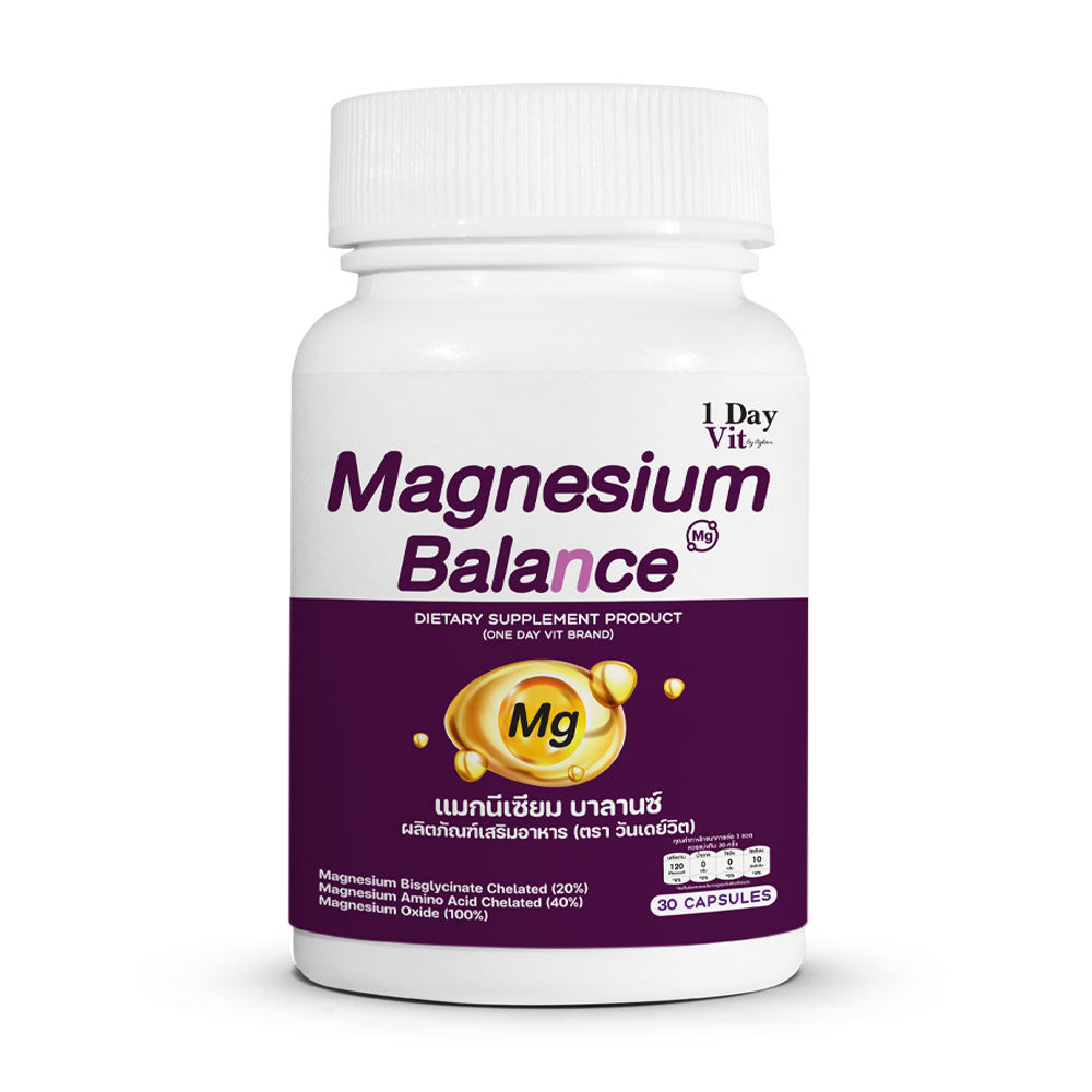 1 Day Vit Magnesium Balance 30 Capsules