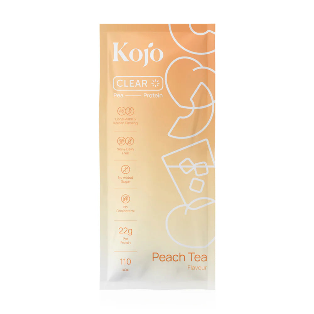 KOJO Clear Pea Protein 30g - #Peach Tea Flavour