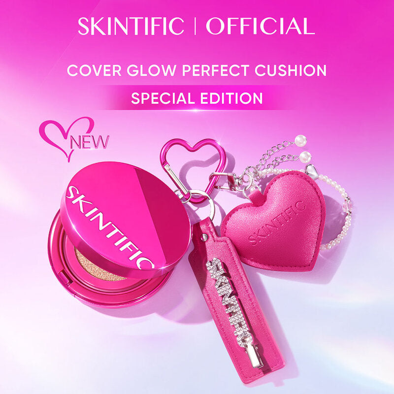 SKINTIFIC Cover Glow Perfect Cushion With Keychain 11g