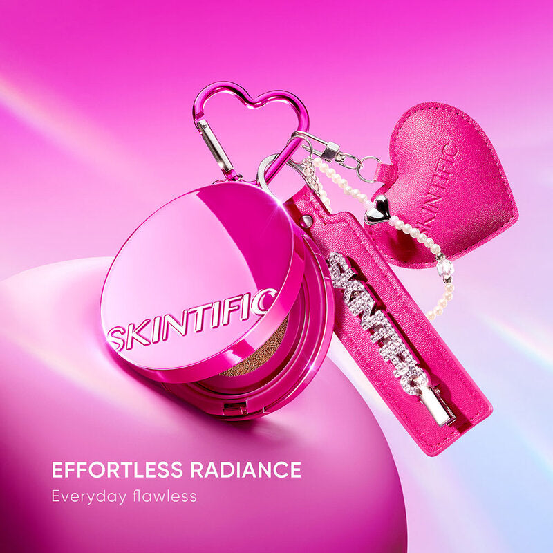 SKINTIFIC Cover Glow Perfect Cushion With Keychain 11g