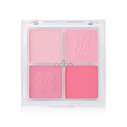 ODBO The New Signature Blusher Palette 9g - #01 Gentle Baby Pink